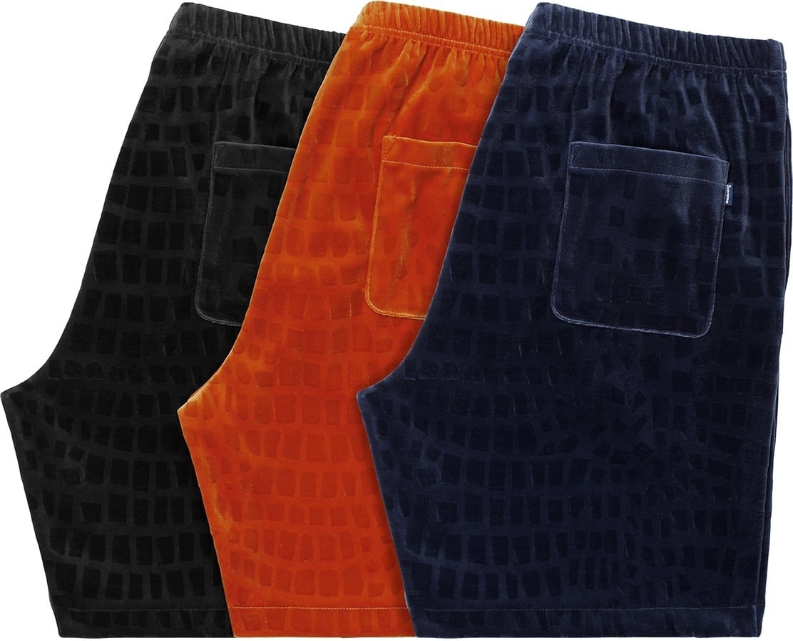 Croc Velour Short